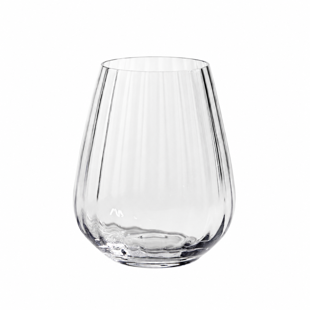 Ribbat dricksglas