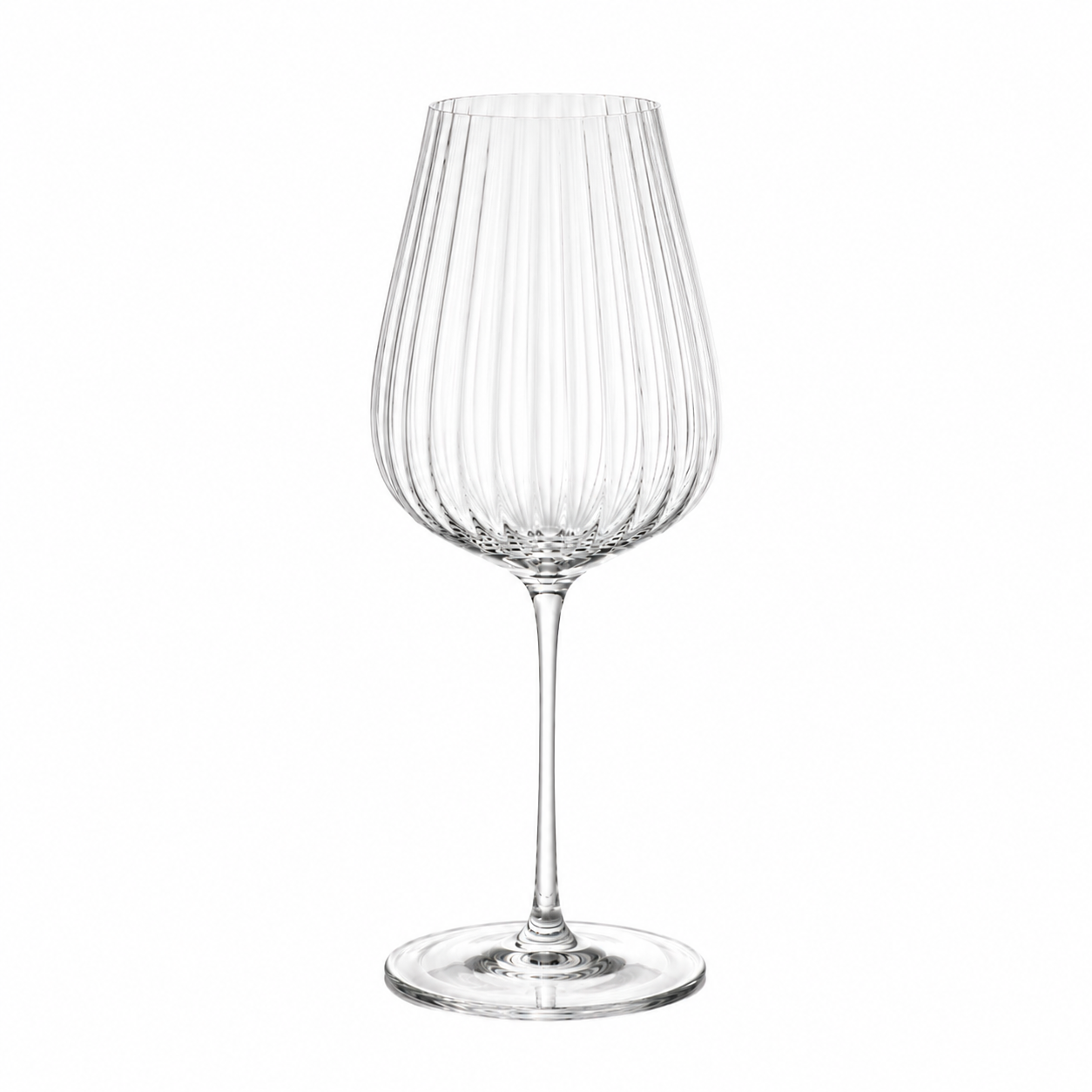 Ribbat vitvinsglas