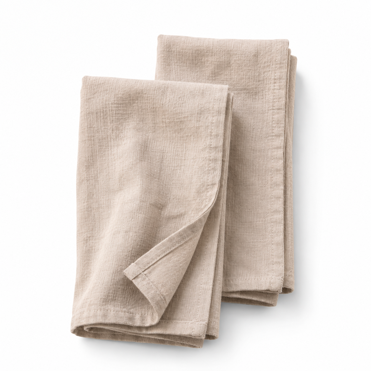 Tygservetter 2-Pack – Linne