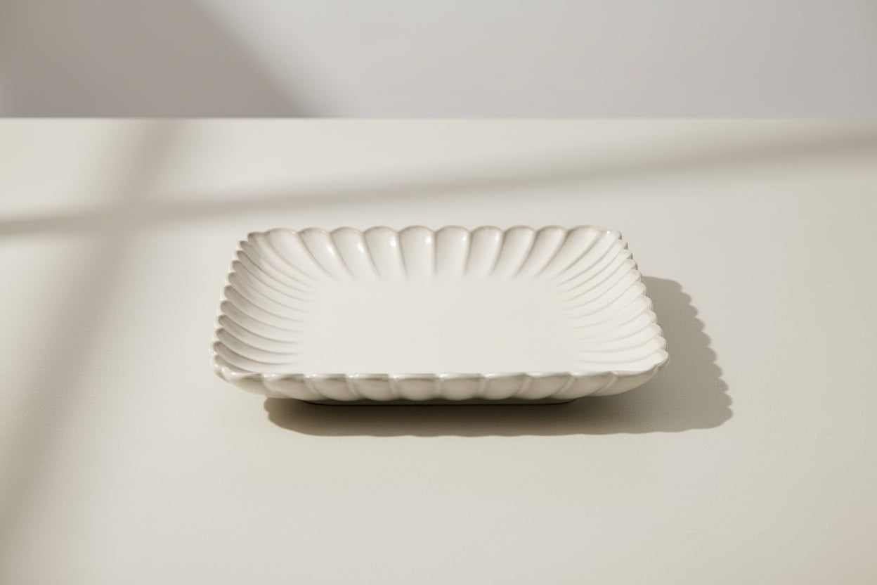 Fyrkantig tallrik