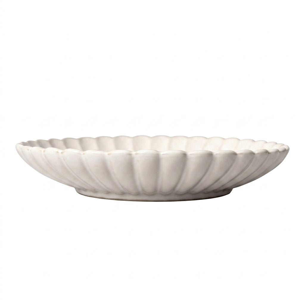Räfflad djup tallrik - 21,6 cm