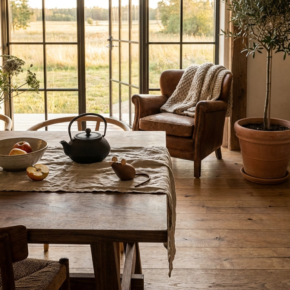 Träfigurer katt och råtta