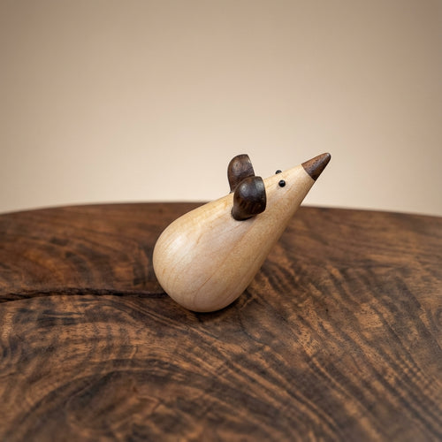 Träfigurer katt och råtta