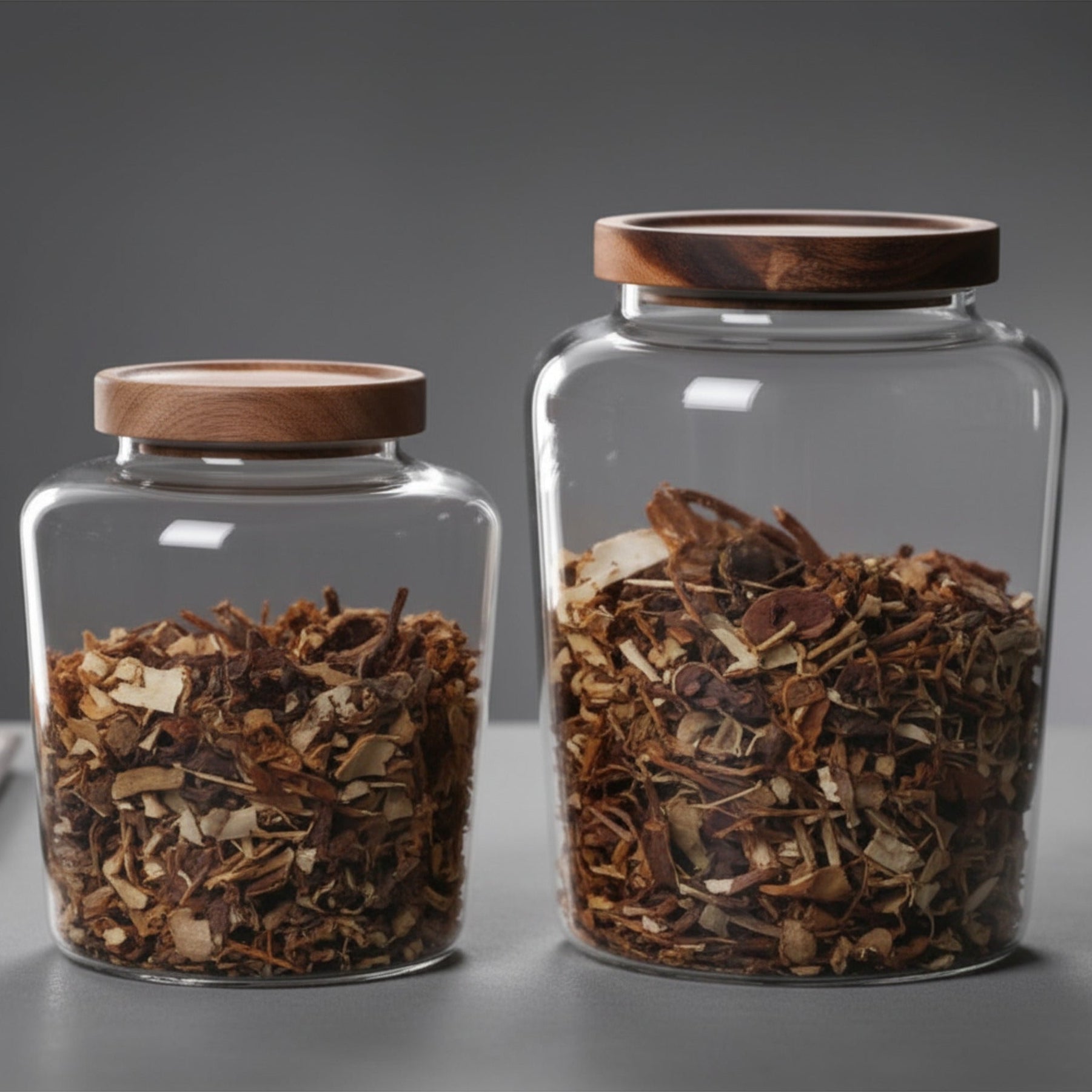 Lufttät Glasburk i Borosilikat