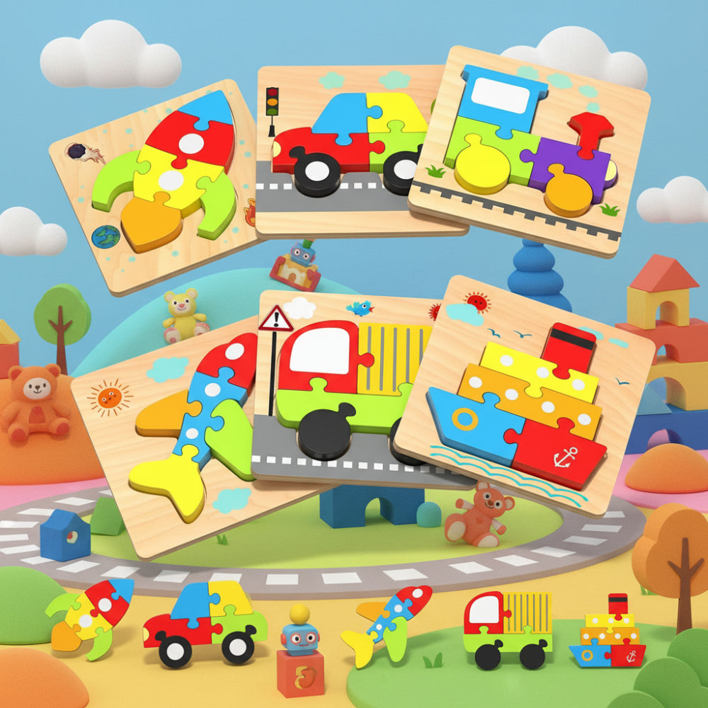 TINYDRIVE Montessori Fordonspussel