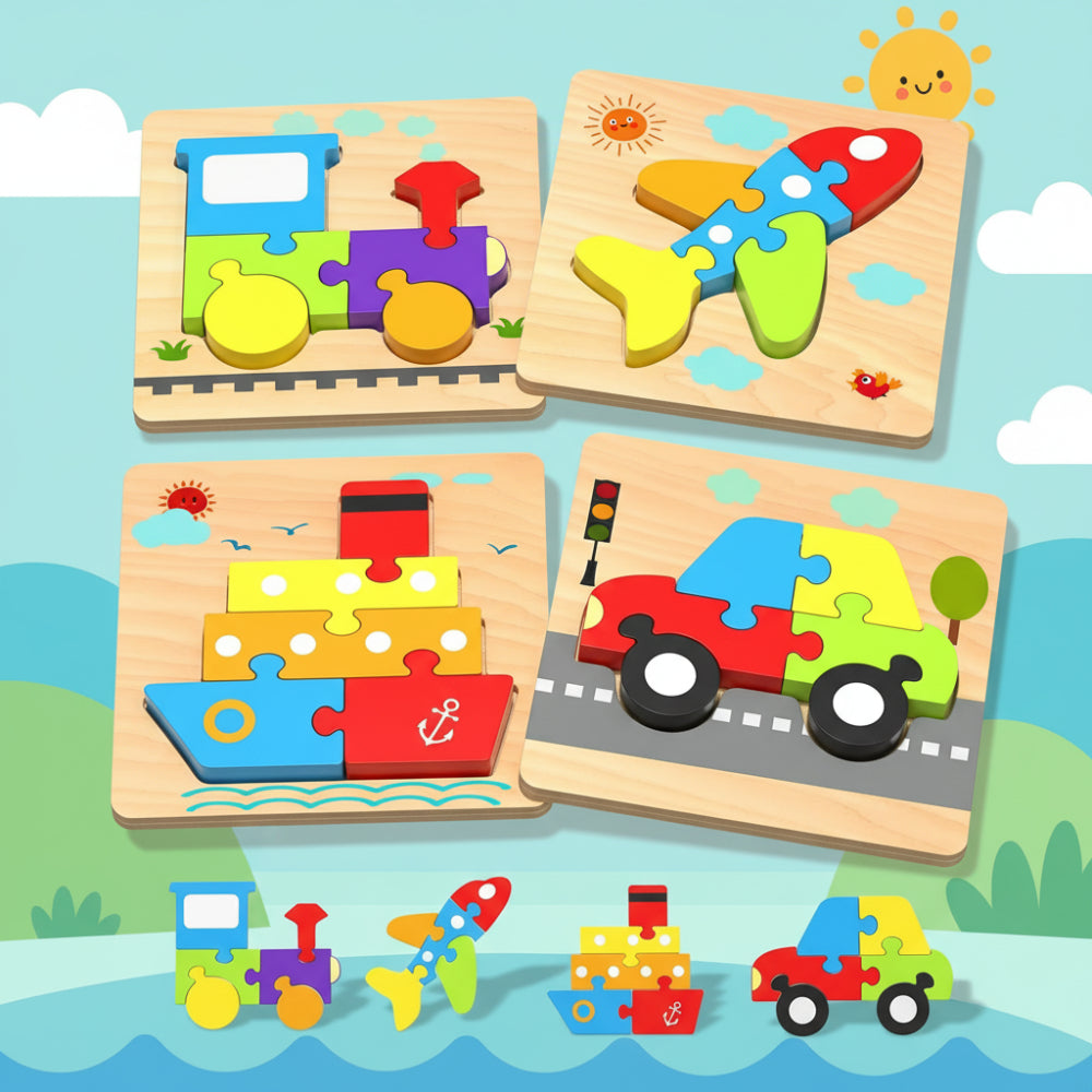 TINYDRIVE Montessori Fordonspussel