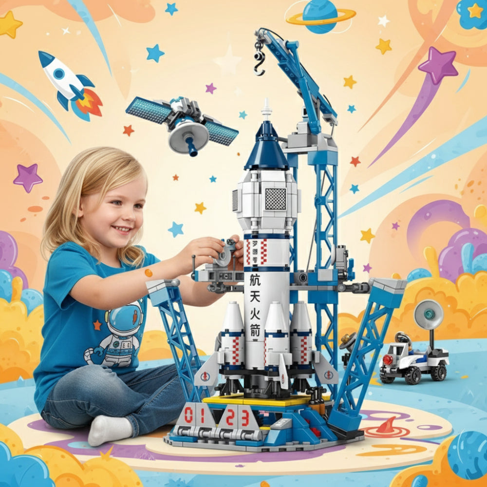COSMOS Rymdraket Byggset